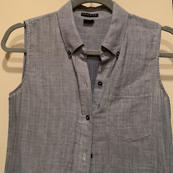 Theory blouse tank top - Picture 2 of 4